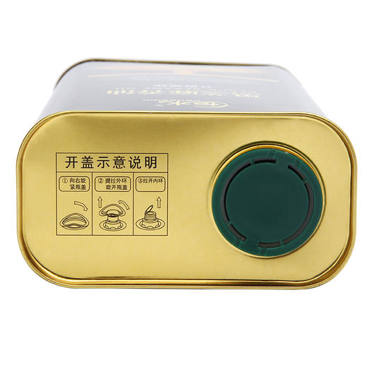 【自营】恒水纯小磨黑芝麻香油1L*罐（铁罐） 商品图6