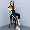 GWC2120 夏季休闲时尚运动风套装女夏装2021年新款气质减龄洋气两件套 商品缩略图0