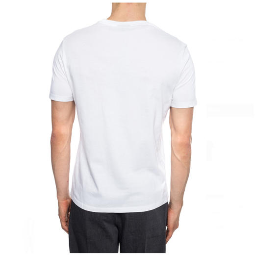 ARMANI 阿玛尼 男士圆领短T恤 白色 8N1T61 1J00Z 0100 商品图2