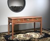 红桥红  家具严选  缅甸花梨（大果紫檀）  【138三抽刀牙小书桌 两件套】 商品缩略图2