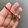 冰种阳绿高色蛋面翡翠抱抱牛手绳手链18k黄金钻石镶嵌 商品缩略图7