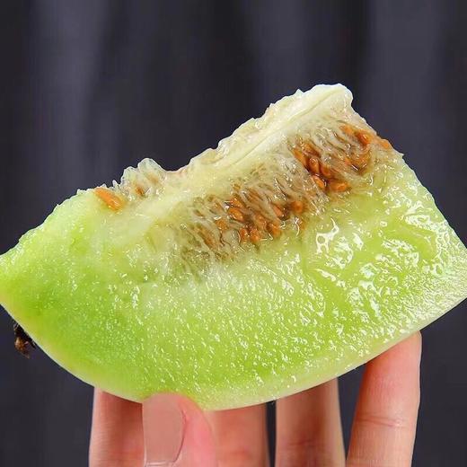 山东【玉菇甜瓜】冰激凌甜瓜 皮薄肉厚 软糯水润香甜 细嫩可口！【京东/顺丰发货】 商品图1