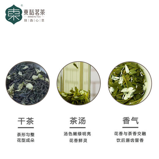 【推荐】东裕茗茶 特级浓香型茉莉绿茶 250g 商品图3
