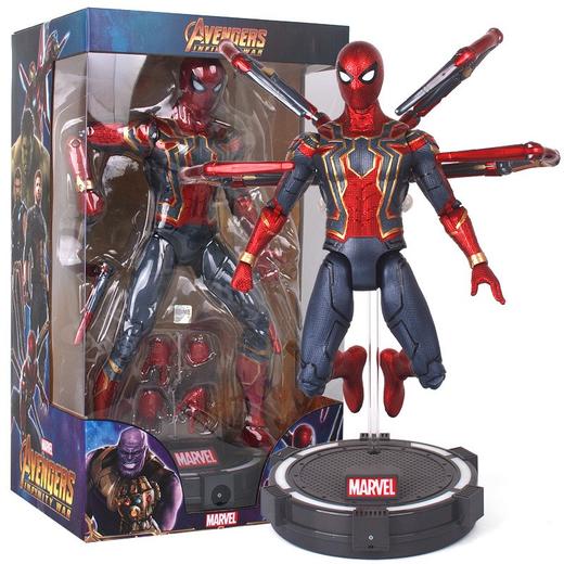 中动玩具漫威系列II底座14寸蜘蛛侠160703 商品图1