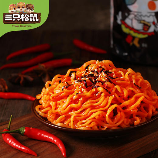 三只松鼠_三养火鸡面5袋装 700g 商品图2