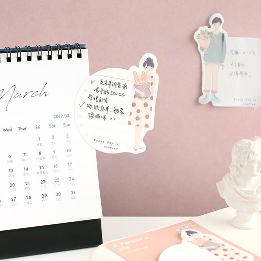 信的恋人盒装明信片一个人的生活派P-C2474 商品图2