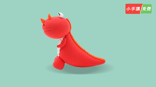 角鼻龙 粘土教学丨卡乐优出品 商品图0