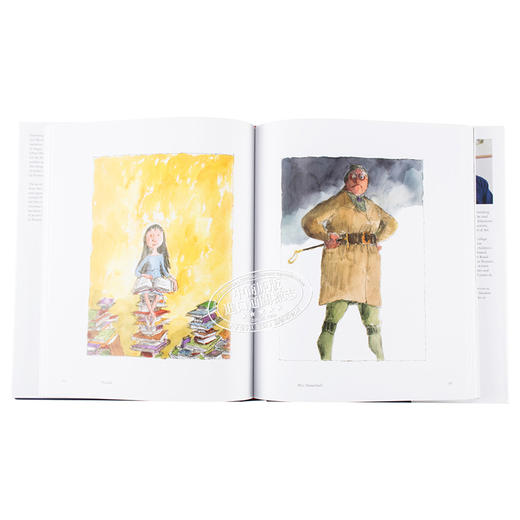 【中商原版】Quentin Blake:Pens Ink & Places 英文原版 昆丁布雷克：钢笔墨水和地方 商品图4