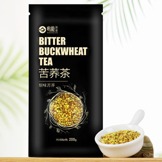 鸣龙生活袋装苦荞茶 200g 商品图0