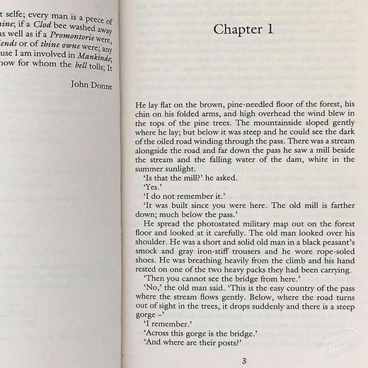 【中商原版】海明威：丧钟为谁而鸣 英文原版 for whom the bell tolls 海明威Ernest Hemingway 商品图7