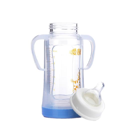 爱得利A95带保护套宽口晶钻玻璃奶瓶240ml 商品图1