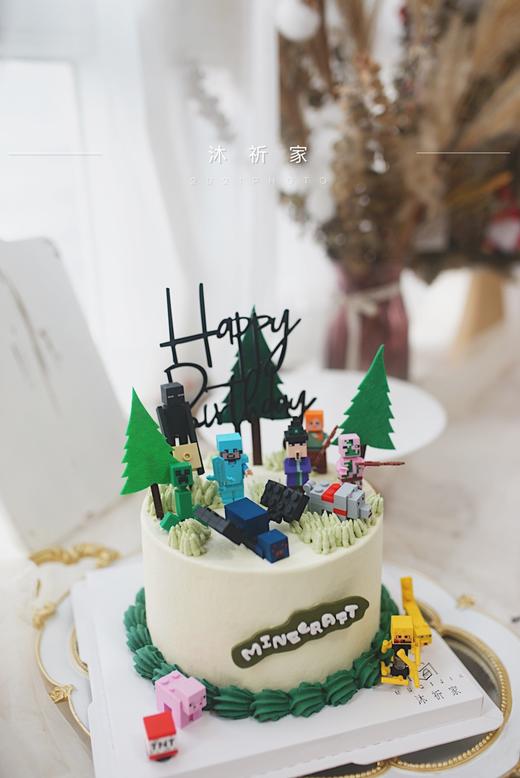 迷你世界主题蛋糕 商品图0