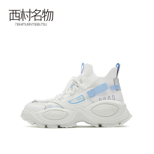 西村名物2021春季新款老爹鞋女ins潮韩版休闲百搭运动小白鞋T21AM13341 商品图1