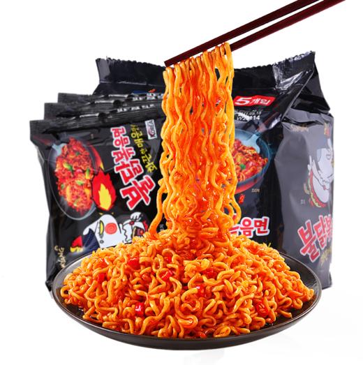 三只松鼠_三养火鸡面5袋装 700g 商品图0