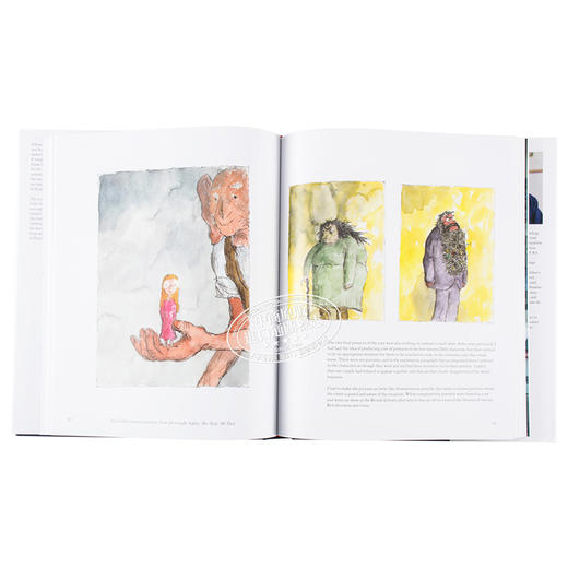 【中商原版】Quentin Blake:Pens Ink & Places 英文原版 昆丁布雷克：钢笔墨水和地方 商品图3