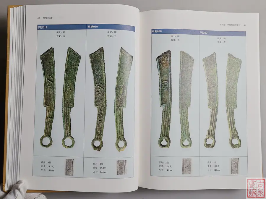 新书现货《燕明刀钱谱》全一册