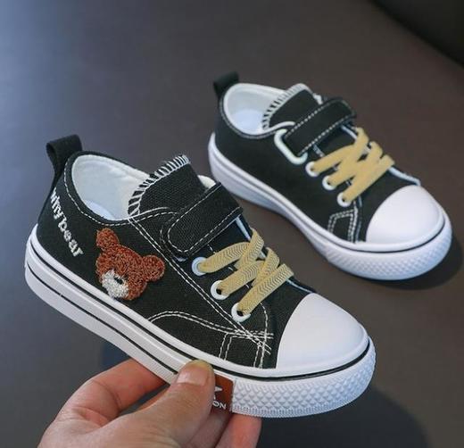 【童鞋】*儿童低帮帆布鞋男童鞋子女童单鞋休闲学生鞋板鞋百搭 商品图1