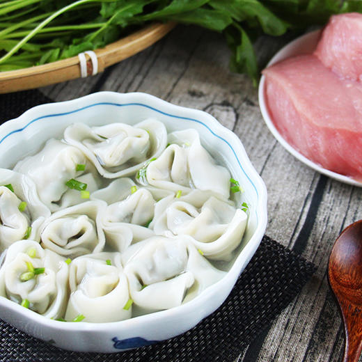 B1F 湾仔码头上海菜肉大馄饨-香菇青菜猪肉 商品图1