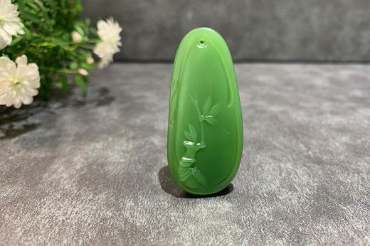 【御珠宫坊】碧玉竹挂件 商品图0