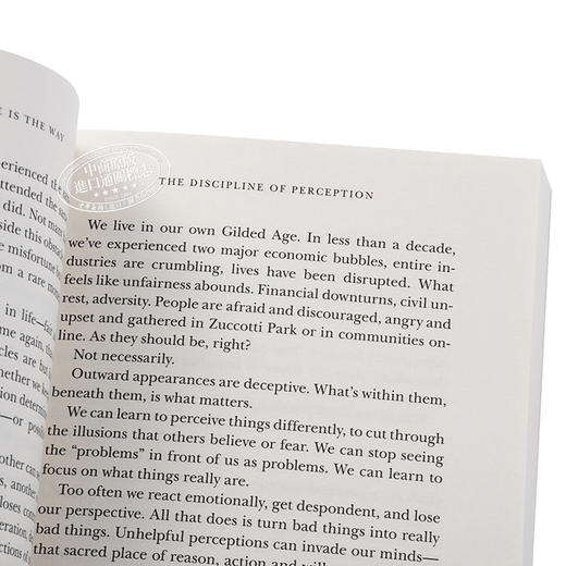 【中商原版】The Obstacle is the Way 英文原版 障碍即道路:将逆境转化为优势的古老艺术 Ryan Holiday 商品图1