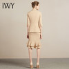 IWY/卡其职业女裙面试修身款气场港味半身修身一步裙两件套裙干练21C1+S3 商品缩略图3