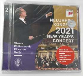 NEW YEAR'S CONCERT 2021年维也纳新年音乐会 穆蒂 指挥2CD正版