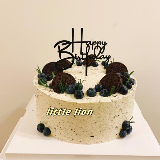狮子家-奥利奥咸口奶油最爱！ins风生日蛋糕 纪念日蛋糕 聚会 仪式感必备 商品图0
