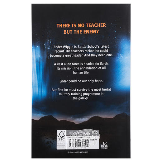 【中商原版】Ender's Game 安德的游戏英文原版小说 英文原版 外国正版电影原著小说 商品图3