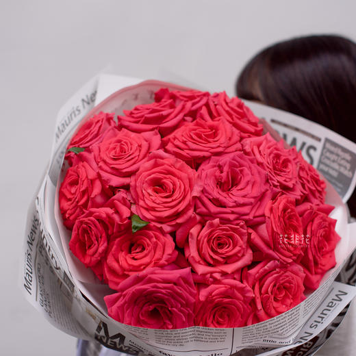 《永恒》-弗洛伊德玫瑰花束 商品图4