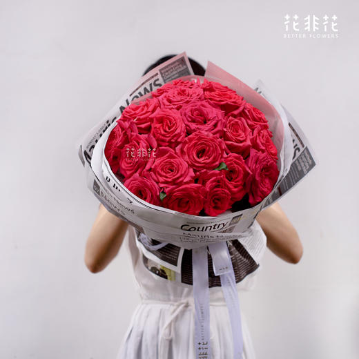 《永恒》-弗洛伊德玫瑰花束 商品图0