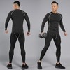 运动紧身长裤男跑步训练健身服篮球七分高弹 商品缩略图2