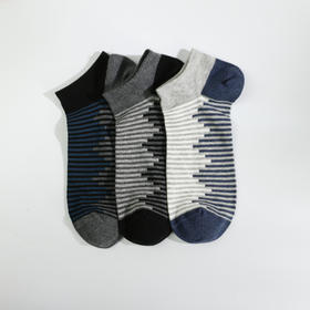 男丨男士夏季新款短筒袜精梳棉袜精品短袜夏季薄袜男袜【2双装 6双6折 2111302 】