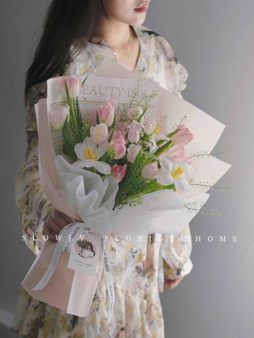 韩式进口郁金香花束（提前3-7天预定） 商品图2