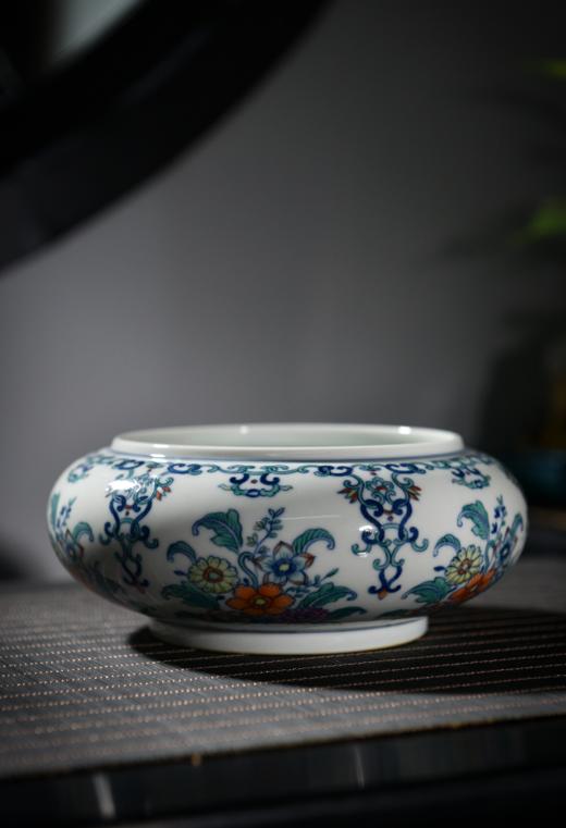 涂杏花：斗彩折枝花卉水洗 商品图0