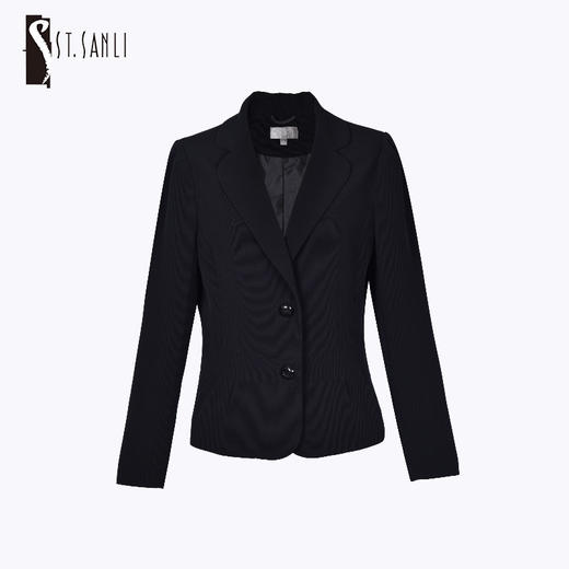 圣三利黑色西装SL0812367 商品图0