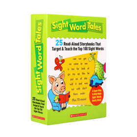 【小彼恩品牌】学乐高频词绘本套装 Sight Word Tales Box Set 25册装  点读版