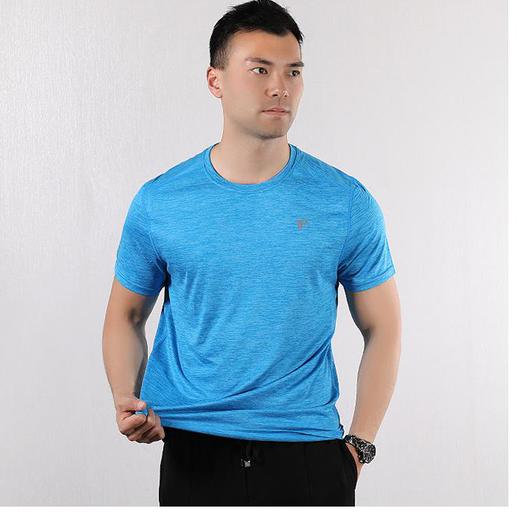 Tourmark男装 夏季新款迪·卡训练运动服上衣休闲舒适透气跑步健身圆领半袖T恤T19201 商品图2