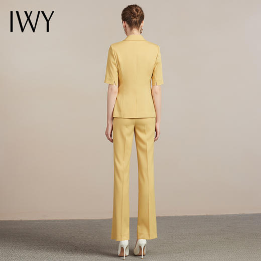 IWY/黄色西装套装女职业礼仪服霸气工作服美业服装原创职位212016C1+P6 商品图3