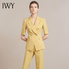 IWY/黄色西装套装女职业礼仪服霸气工作服美业服装原创职位212016C1+P6 商品缩略图0