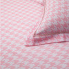 利路米2021夏季新款粉色千鸟格浪漫可爱公主粉天丝绣花四件套 商品缩略图3