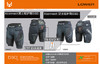 DEMON DS1313 FLEX-FORCE X CONNECT WOMENS SHORT PANTS D3O LARGE 商品缩略图2