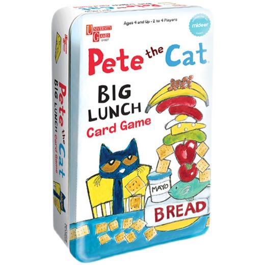 弥鹿UG 皮特猫的大餐（铁盒装）MD01527益智平面拼图挑战耐心 商品图0