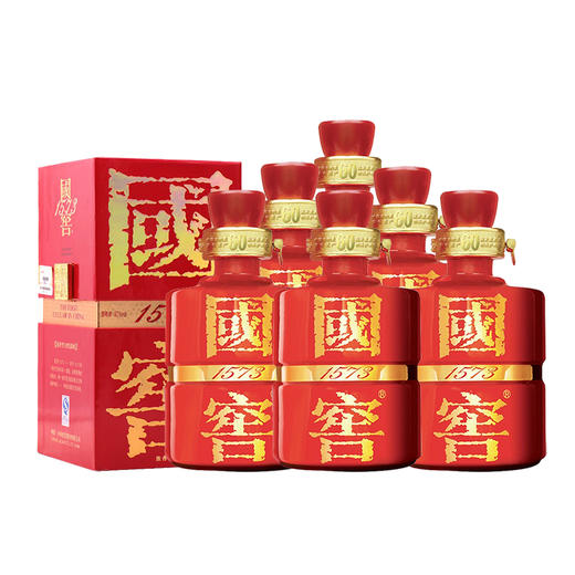 不可售卖【2009年产】瓶储年份酒 国窖1573 红瓷瓶/08版60度  500ml*6    泸州老窖官方旗舰店 商品图1