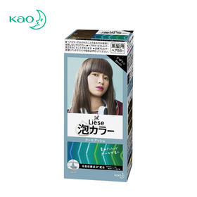 花王 植物泡沫白金浅驼色染发剂108g