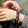 彩色紫龙晶手链男女情侣手链 商品缩略图2