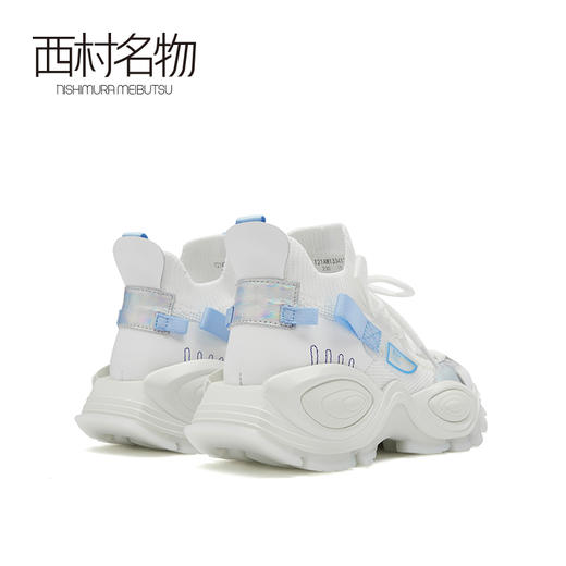 西村名物2021春季新款老爹鞋女ins潮韩版休闲百搭运动小白鞋T21AM13341 商品图3