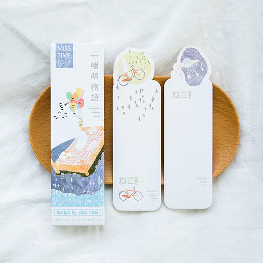 拾光盒装纸书签/喵萌物语/异性/BM-0019 商品图4