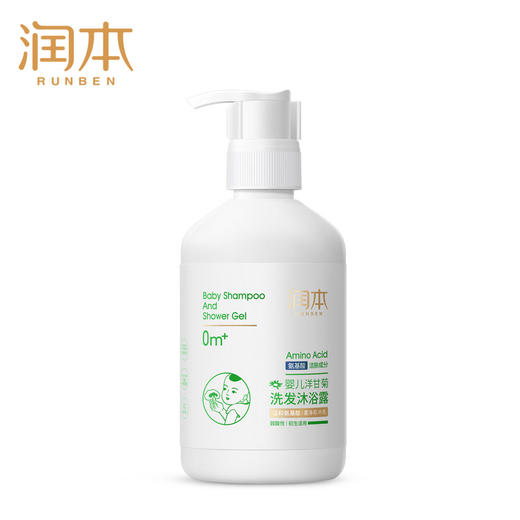 润本婴儿沐浴露洗发沐浴二合一孕妇儿童宝宝洗护沐浴乳洗澡用品 商品图4