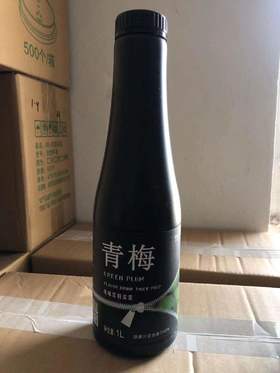 （优）臻典   青梅果汁（果肉）  1L*12瓶/件