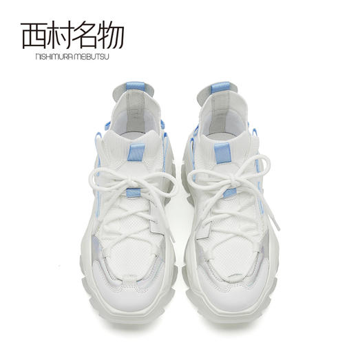 西村名物2021春季新款老爹鞋女ins潮韩版休闲百搭运动小白鞋T21AM13341 商品图2